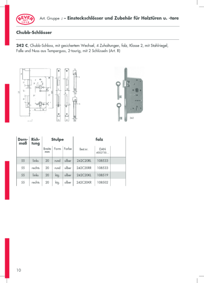 Hier X-Haken 10-3, 35 mm doppelt vermessingt 10er-Pack kaufen 